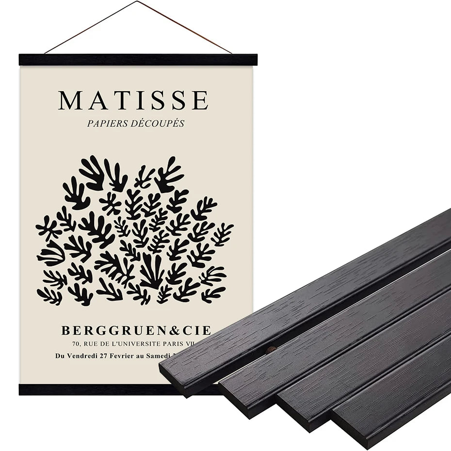 Porte-Affiche Magnétique Bois 4 Essences — CLEVI Paris