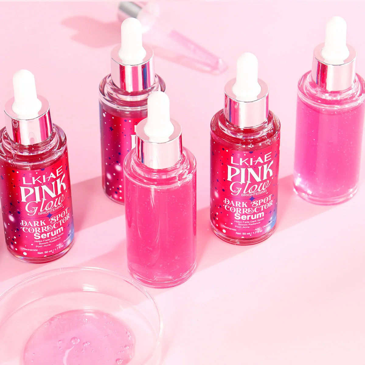 Sérum Correcteur Taches AILKE Pink Glow 50ml – Niacinamide, Glutathion & Acide Hyaluronique – CLEVI Paris