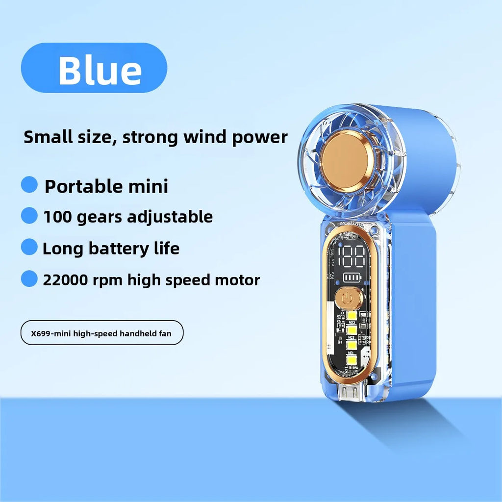 Mini Ventilateur de Poche Portable USB Puissant Été – CLEVI Paris