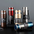 Gourde Thermos 1 L | Acier Inoxydable Double Paroi, Sans BPA – CLEVI Paris