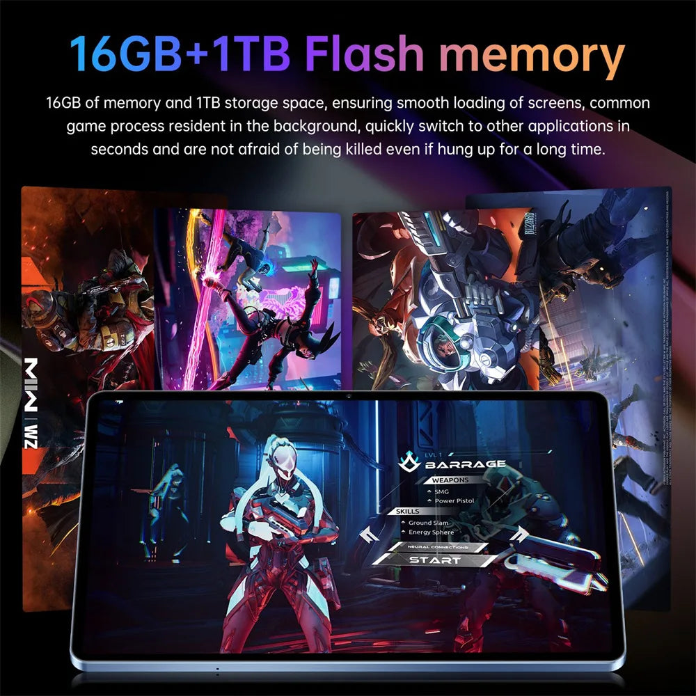 CHOTOG Pad 16 Pro Tablette Android 15 5G 10,1" – CLEVI Paris
