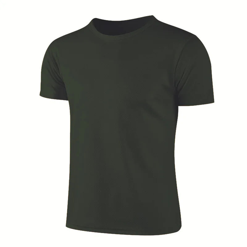 T-shirt Sport Manches Courtes Unisexe Polyester | Séchage Rapide, Gym & Running, 15 Coloris, Tailles S à 4XL – CLEVI Paris