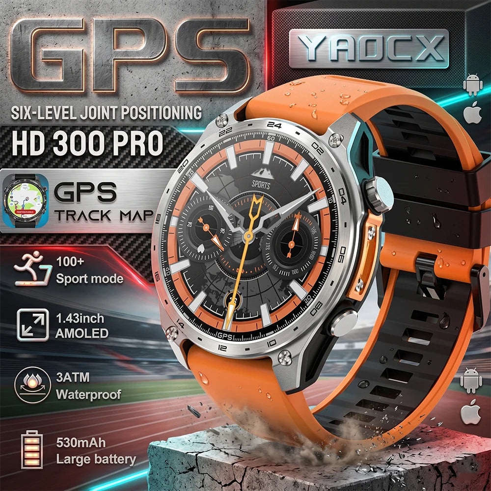 Montre Connectée GPS HD 300 Pro – CLEVI Paris