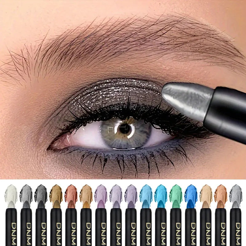 Eyeliner Perlescent Glitter Waterproof – 16 Couleurs Longue Tenue – CLEVI Paris