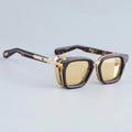 Lunettes de Soleil Carrées Acétate Luxe Vintage Unisexe UV400 – CLEVI Paris