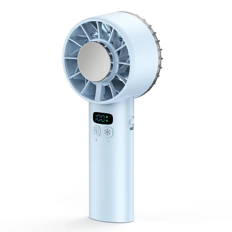 Ventilateur Portable Pliable USB – Ice Compress Rechargeable Voyage & Outdoor