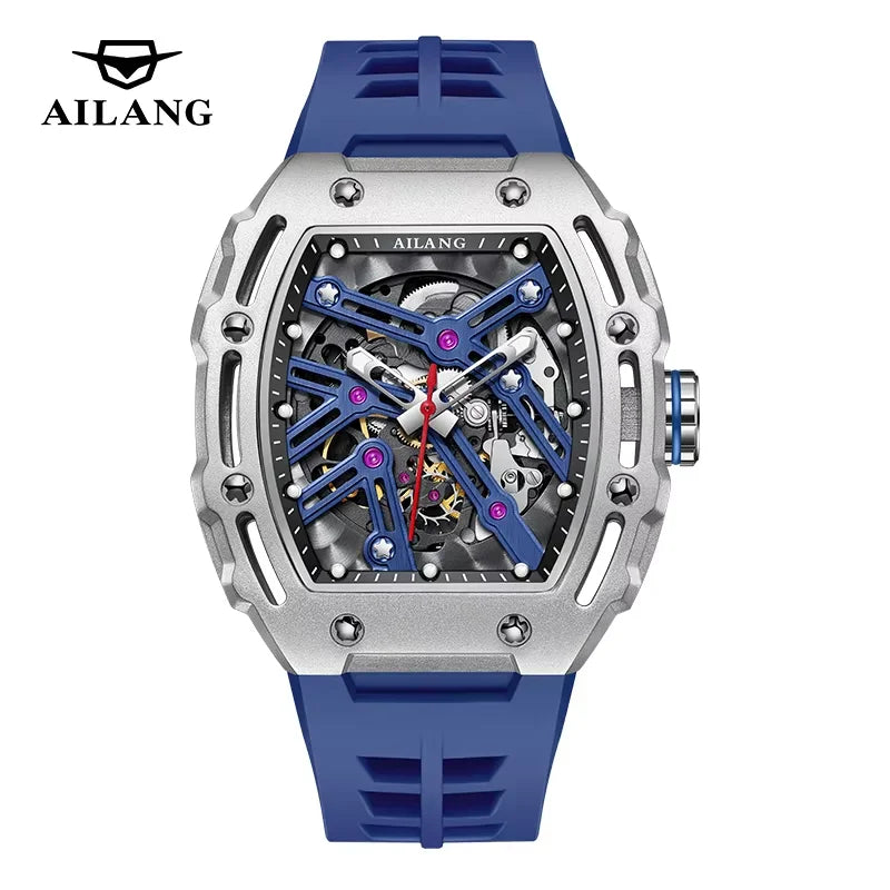 Daniel Gorman Montre Automatique Homme Tourbillon Squelette Saphir 5ATM – CLEVI Paris