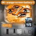 Drone FPV A21 Pro – Brushless 4K/8K WiFi Hovering Optique Caméra 180° Écran Télécommande 15-18 Min Vol – CLEVI Paris