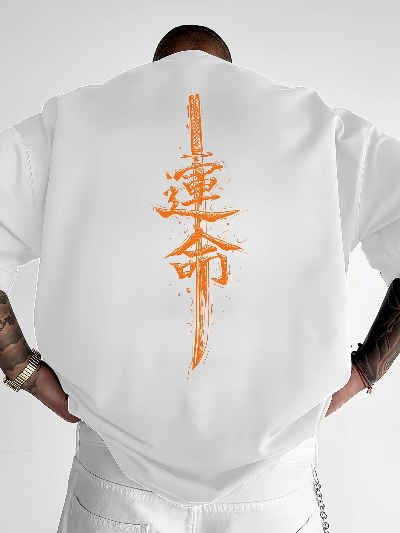 T-Shirt Unisexe Imprimé Samouraï Japonais 100% Coton Manches Courtes 15 Coloris – CLEVI Paris