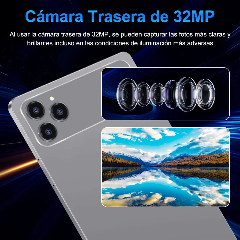 Tablette Pad 17 Pro 11" – Android 16, 12-22Go RAM, 512Go-2To, 5G, Écran 2K, Batterie 20000mAh – CLEVI Paris
