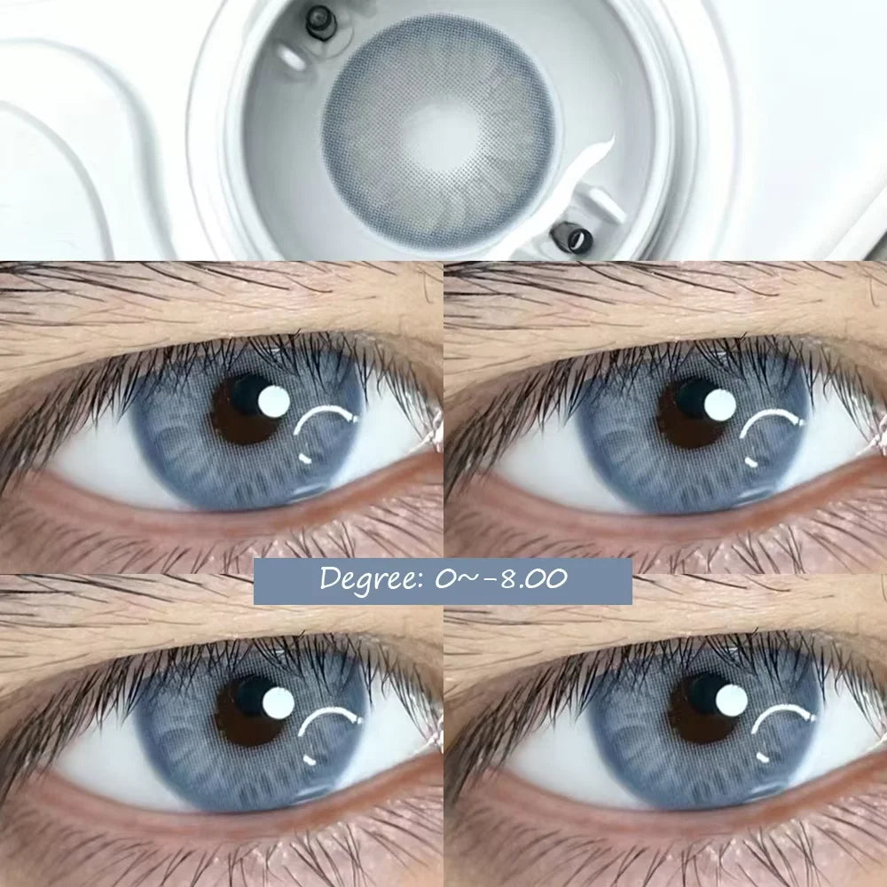 Lentilles de Contact Colorées OVOLOOK – Série Bubble | 10 Couleurs disponibles