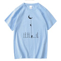 T-Shirt Homme Imprimé Astronaute Hip-Hop Coupe Loose Col Rond 11 Coloris – CLEVI Paris