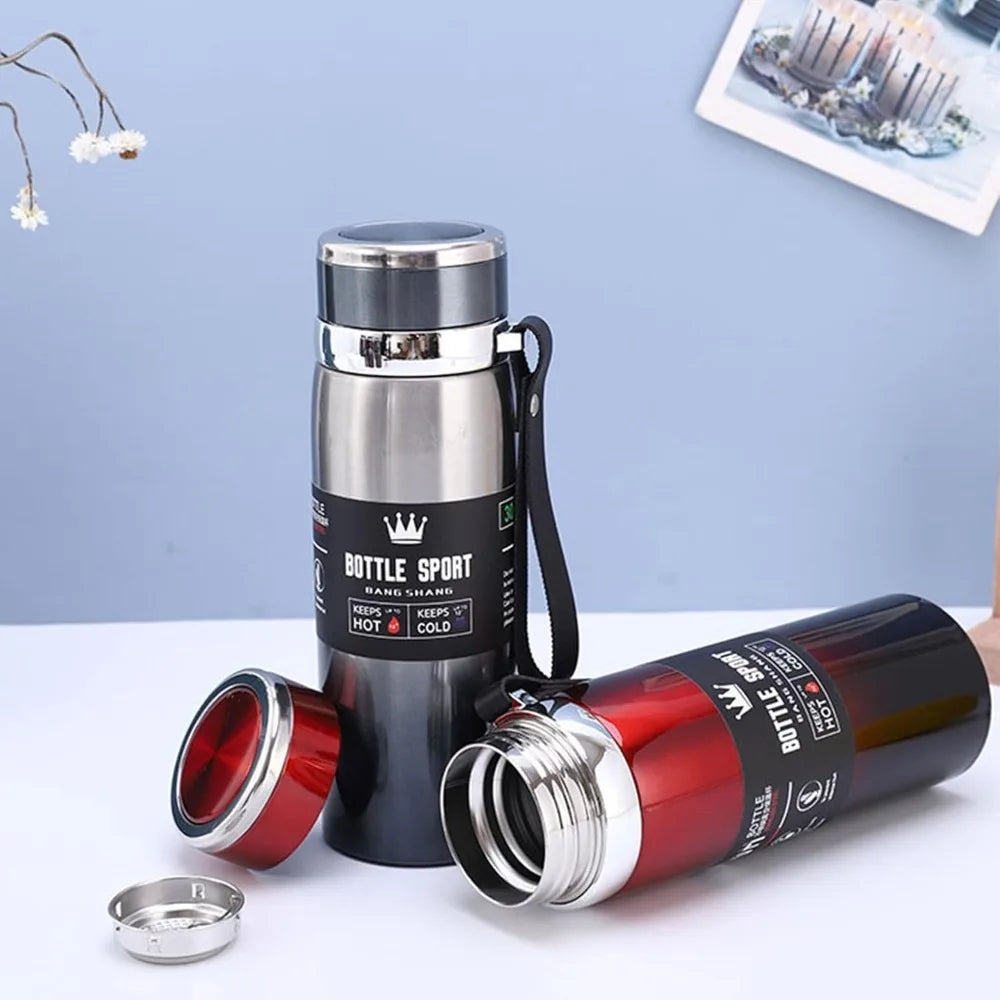 Gourde Thermos 1 L | Acier Inoxydable Double Paroi, Sans BPA – CLEVI Paris