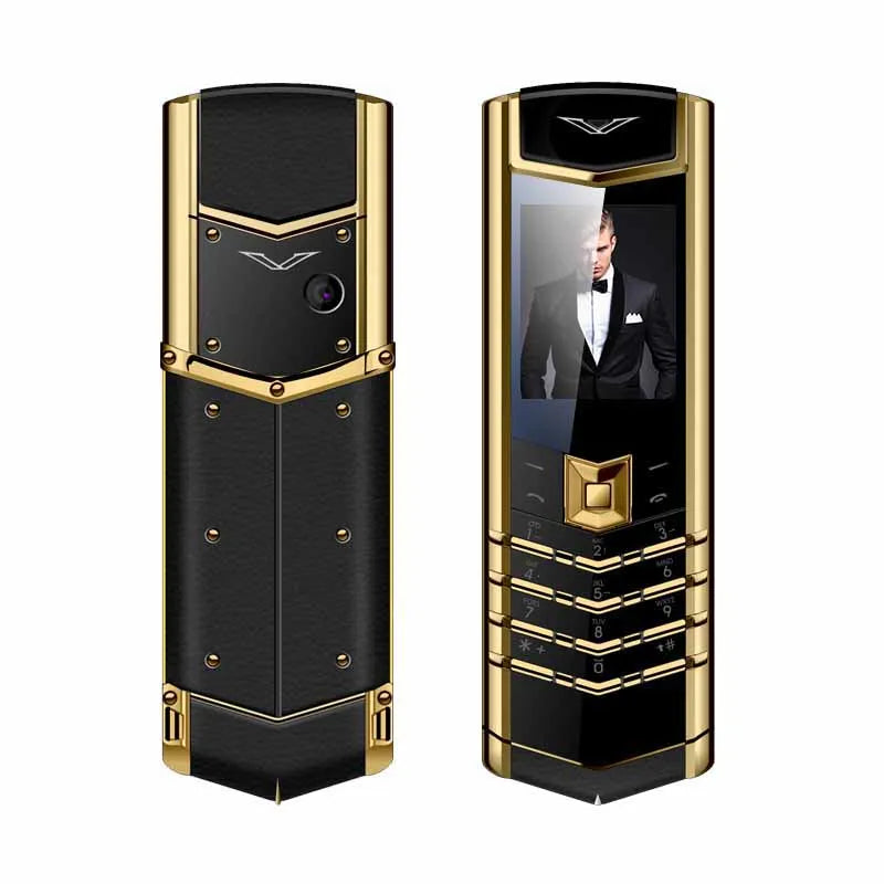 PHONEMAX Téléphone à Touches Métal 2G Double SIM Bluetooth MP3 FM Écran 2" – CLEVI Paris