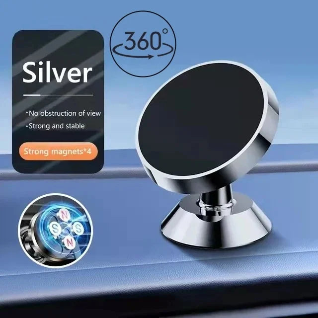 Support Téléphone Magnétique Universel Voiture & Mur — CLEVI Paris