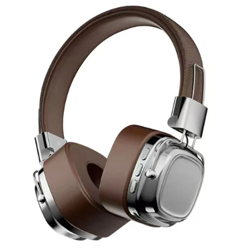 Casque Bluetooth 5.3 Pliable Rétro DJ Stéréo Micro Filaire & Sans Fil – CLEVI Paris
