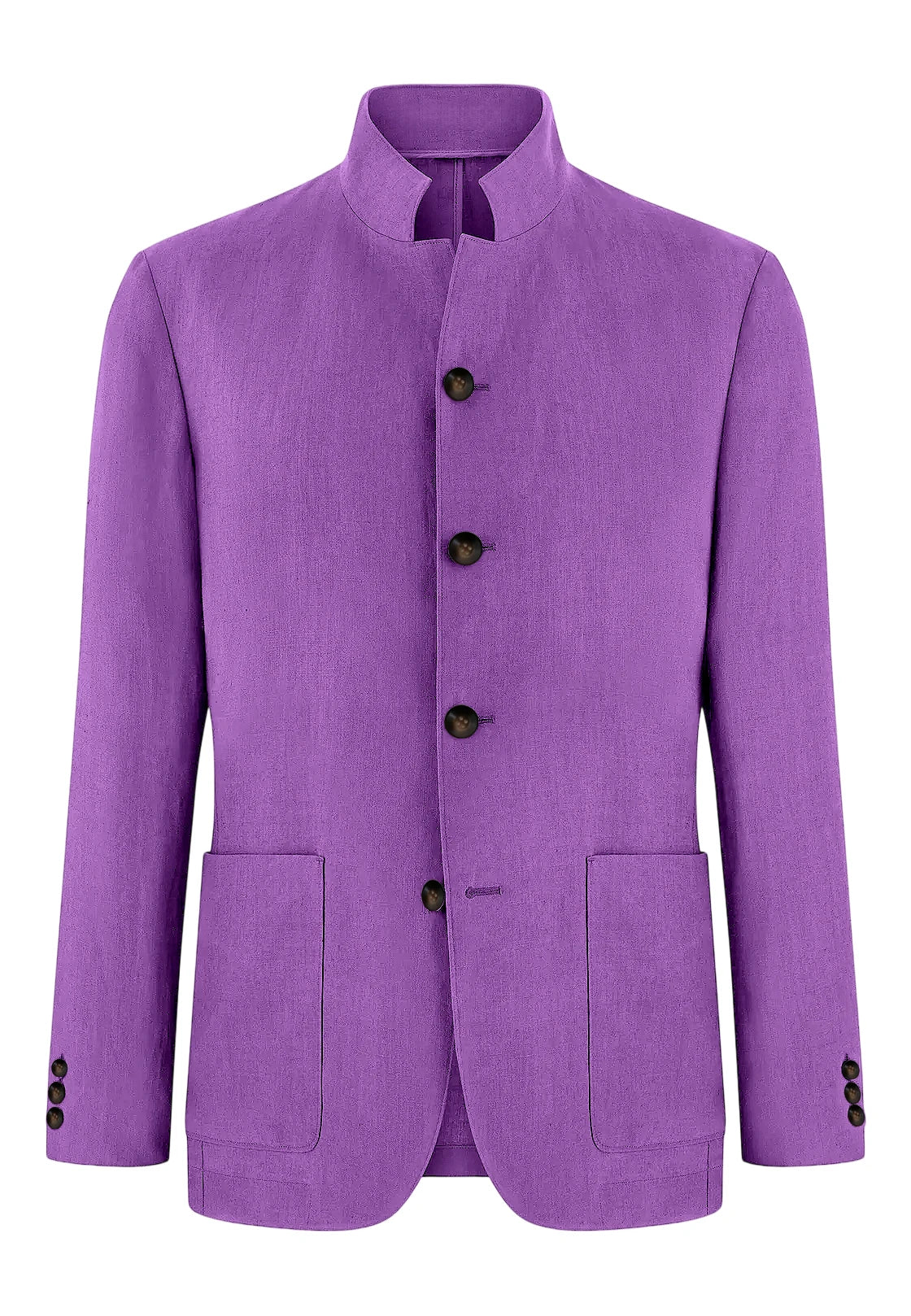 Blazer homme léger à col mandarin – CLEVI Paris