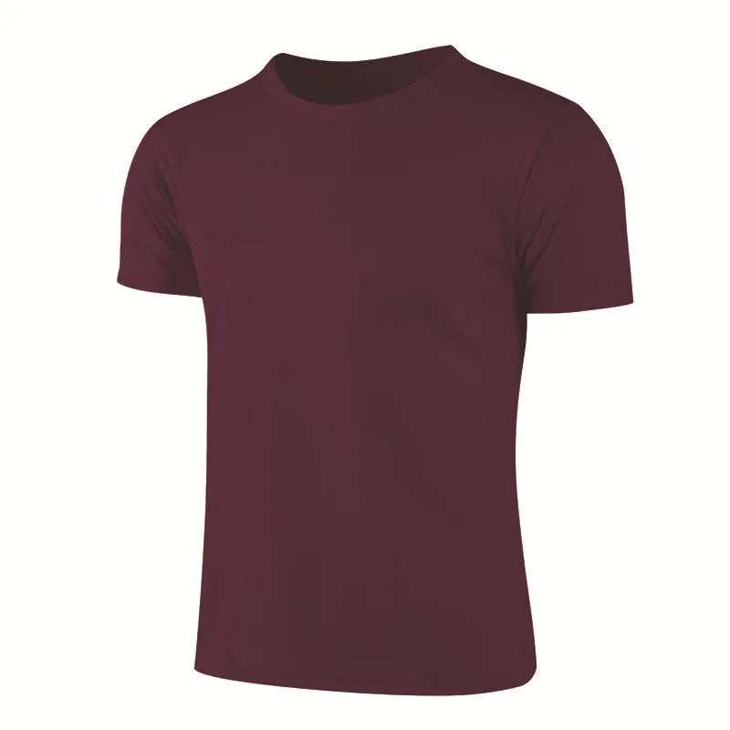 T-shirt Sport Manches Courtes Unisexe Polyester | Séchage Rapide, Gym & Running, 15 Coloris, Tailles S à 4XL – CLEVI Paris