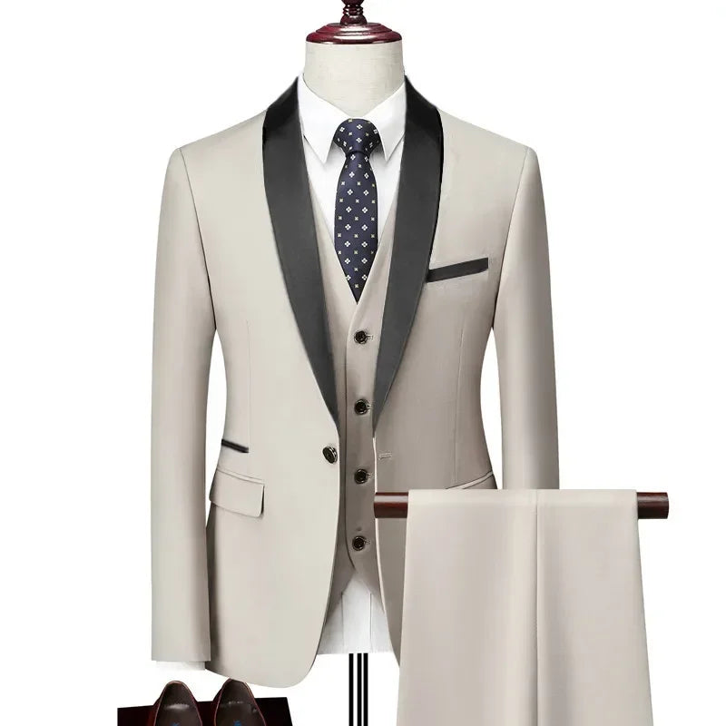 Costume homme 2 ou 3 pièces élégant – CLEVI Paris