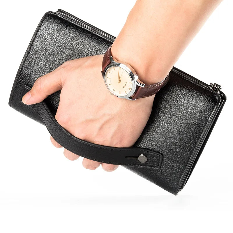 Pochette zippée homme Baellerry S1001 – CLEVI Paris