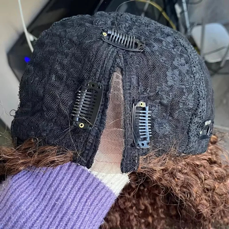 Perruque U/V-part cheveux humains – CLEVI Paris