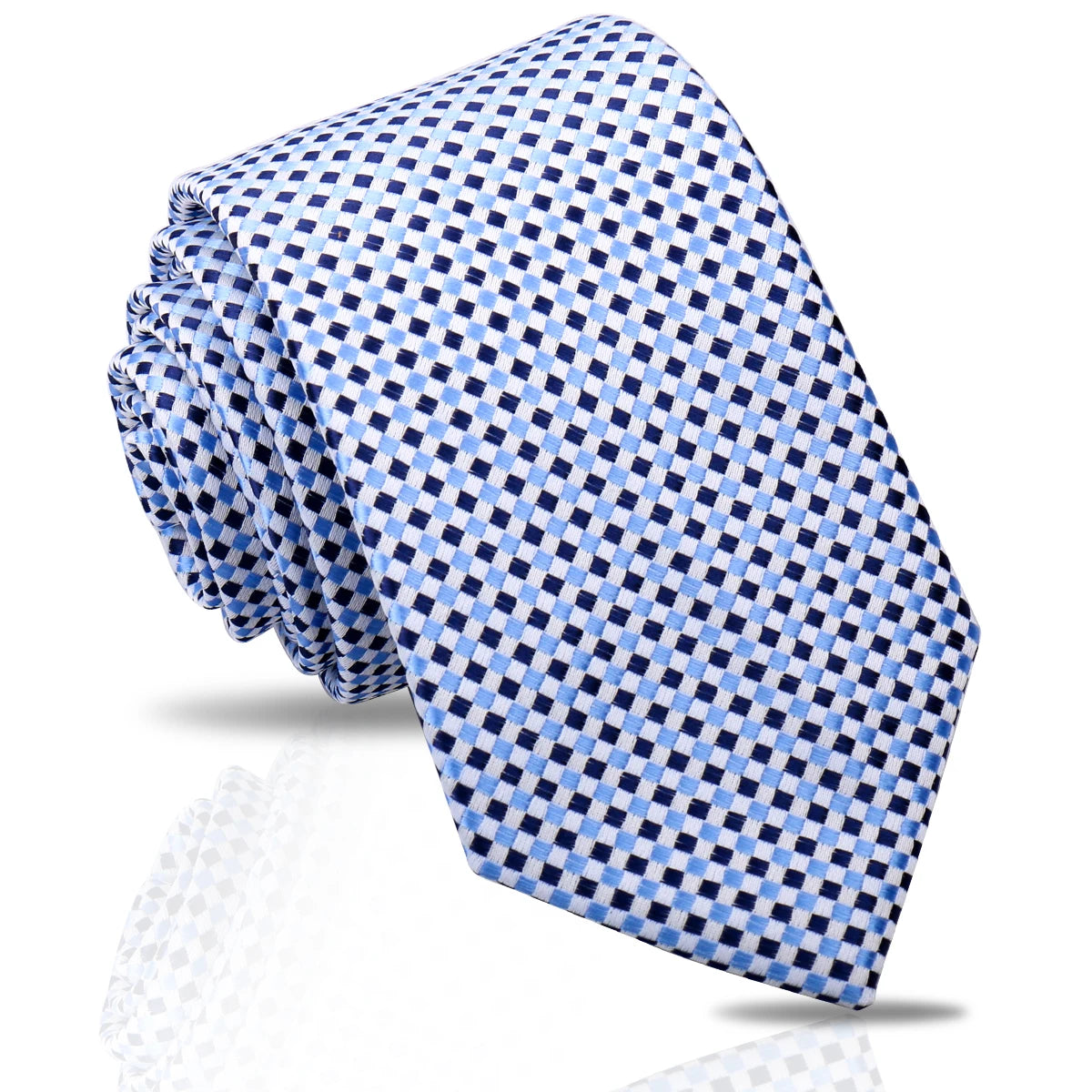 Cravate unisexe rayée 7,5 cm – CLEVI Paris