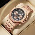 Montre Homme ONTHEEDGE RZY126 – Quartz, Verre Saphir, Lumineux, Étanche 30M, Calendrier, Bracelet Acier – CLEVI Paris