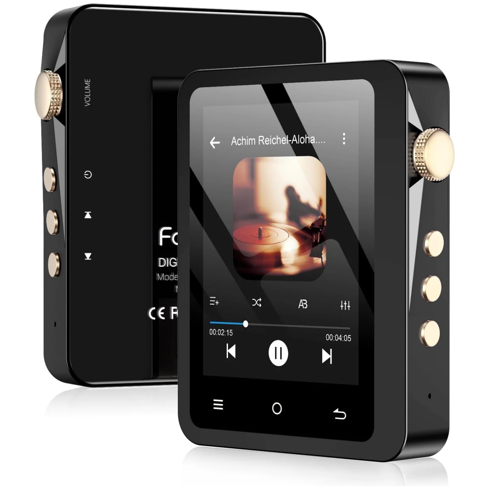 Fanvace F10 Lecteur HiFi DSD Bluetooth 5.3 DAC ES9018K2M Écran 2,8" 50h 64Go – CLEVI Paris