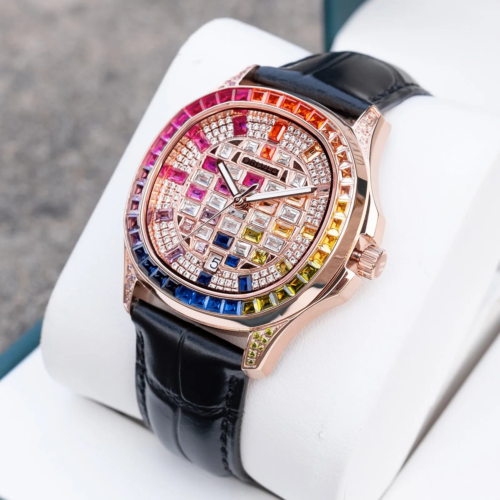 Montre Homme Automatique LOBINNI FM-DSL – Miyota 8215 Verre Saphir Étanche 5 Bars – CLEVI Paris