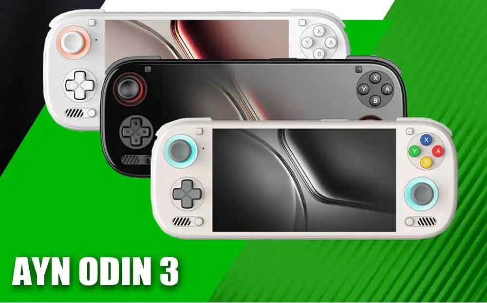 Console Portable AYN ODIN 3 6" AMOLED 120Hz Qualcomm 8 Elite Android 15 4K – CLEVI Paris