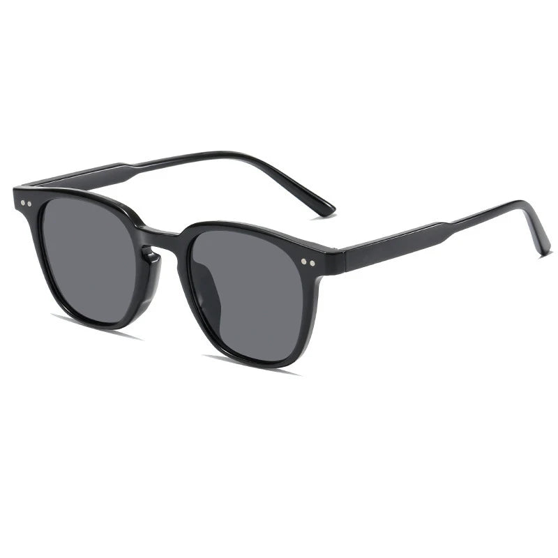 Lunettes de Soleil Carrées Vintage Miroir Unisexe – CLEVI Paris