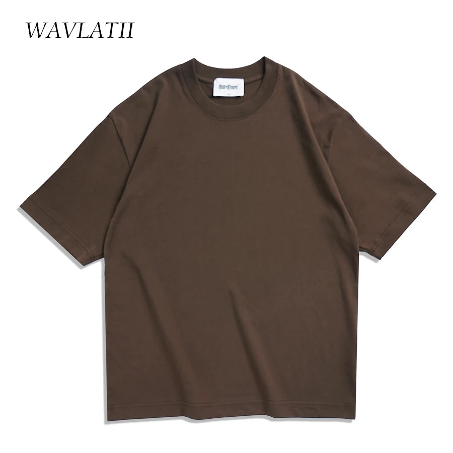 T-Shirt Unisexe Oversize Manches Drop-Shoulder Style Streetwear Coréen 5 Coloris – CLEVI Paris