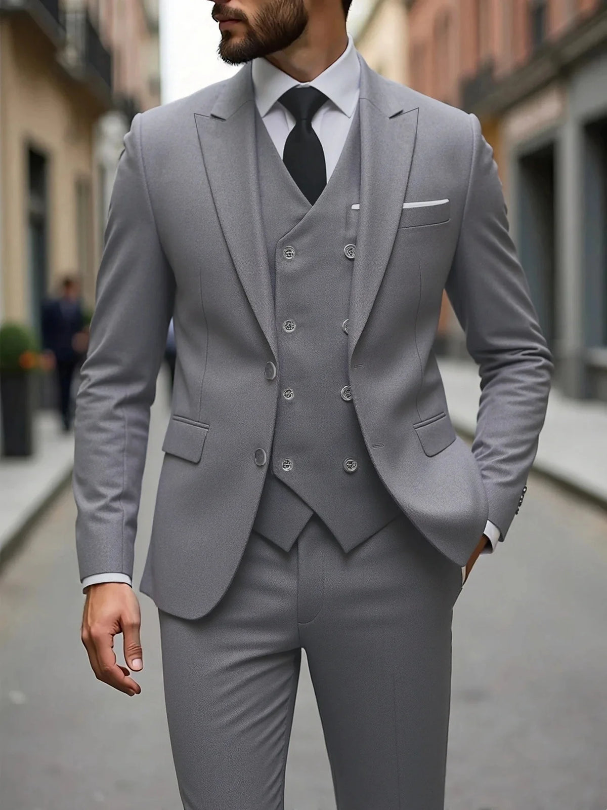 Costume homme 3 pièces pour mariage – CLEVI Paris