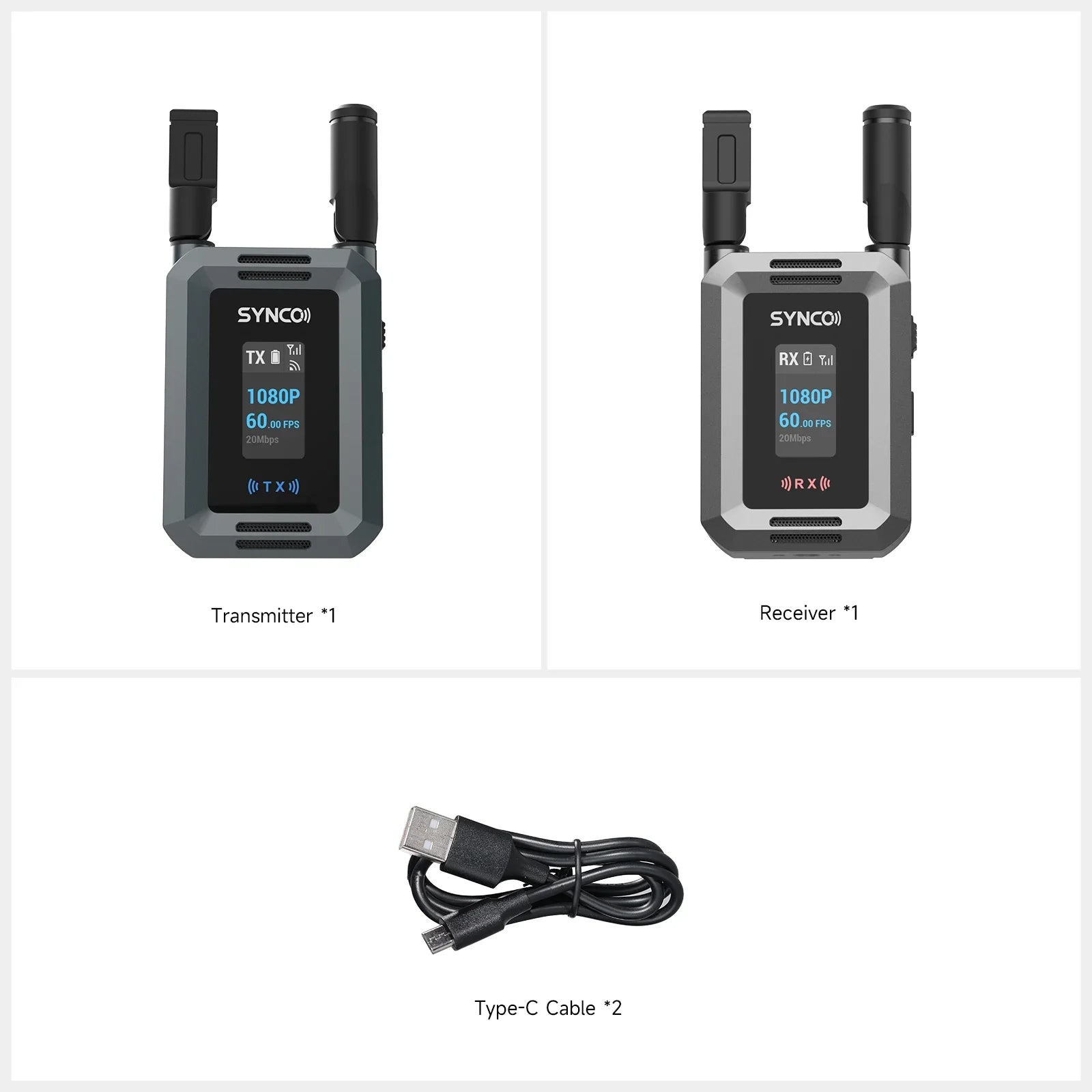 SYNCO Xvison HD Système Transmission Vidéo Sans Fil 1080P 200m Latence 40ms – CLEVI Paris