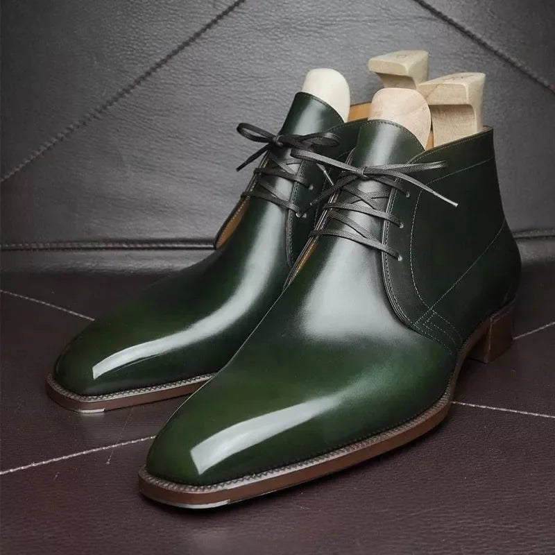 Bottines Homme Lacets Style Martin – CLEVI Paris