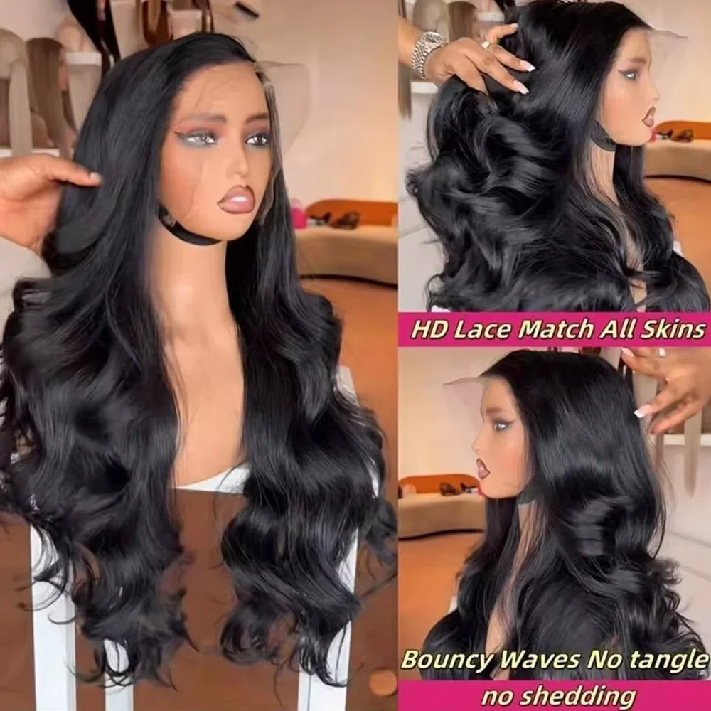 Perruque Body Wave Lace Front 250 Density – CLEVI Paris
