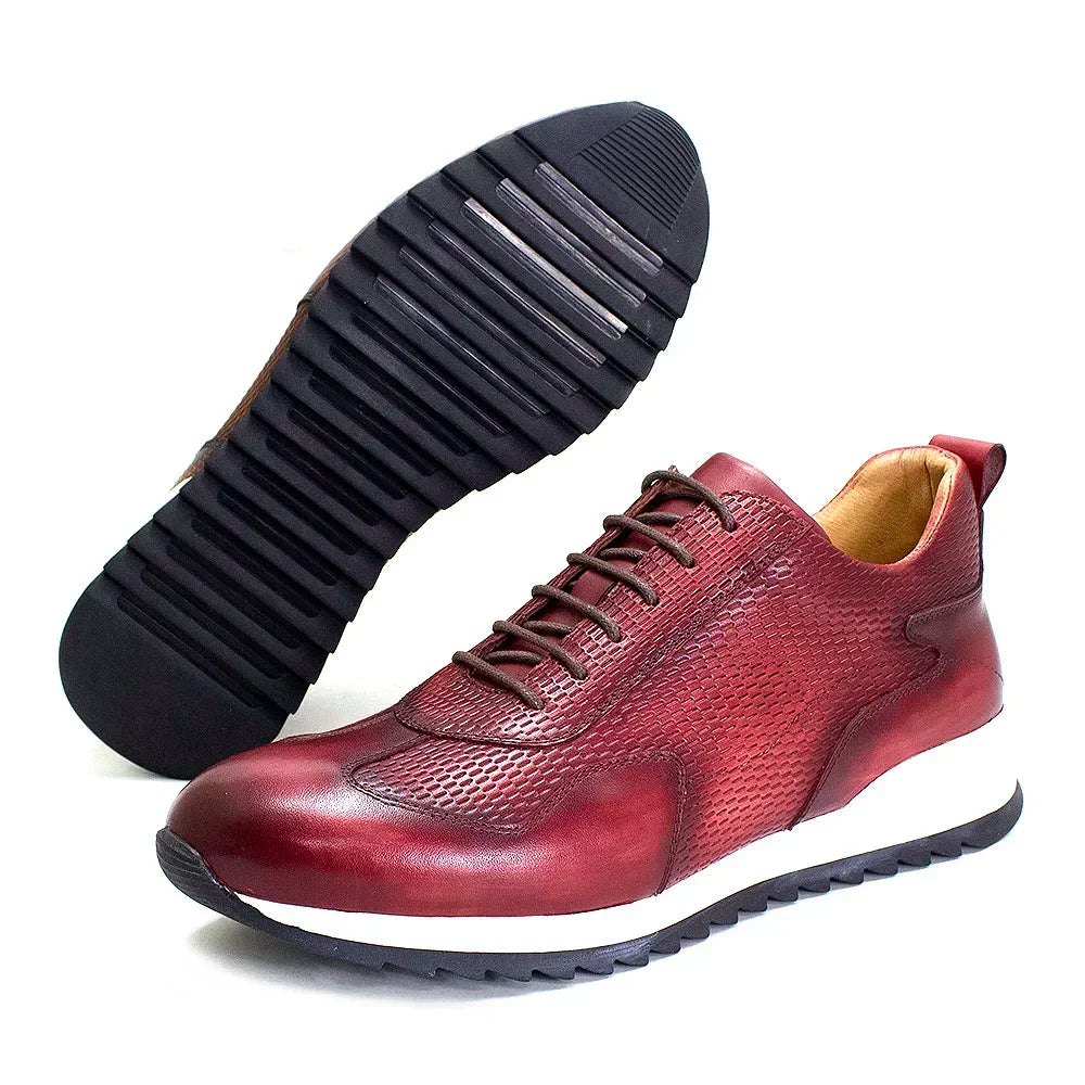 Oxford Casual Homme Cuir Vachette Respirant Lacets | Marche & Quotidien US 7-12