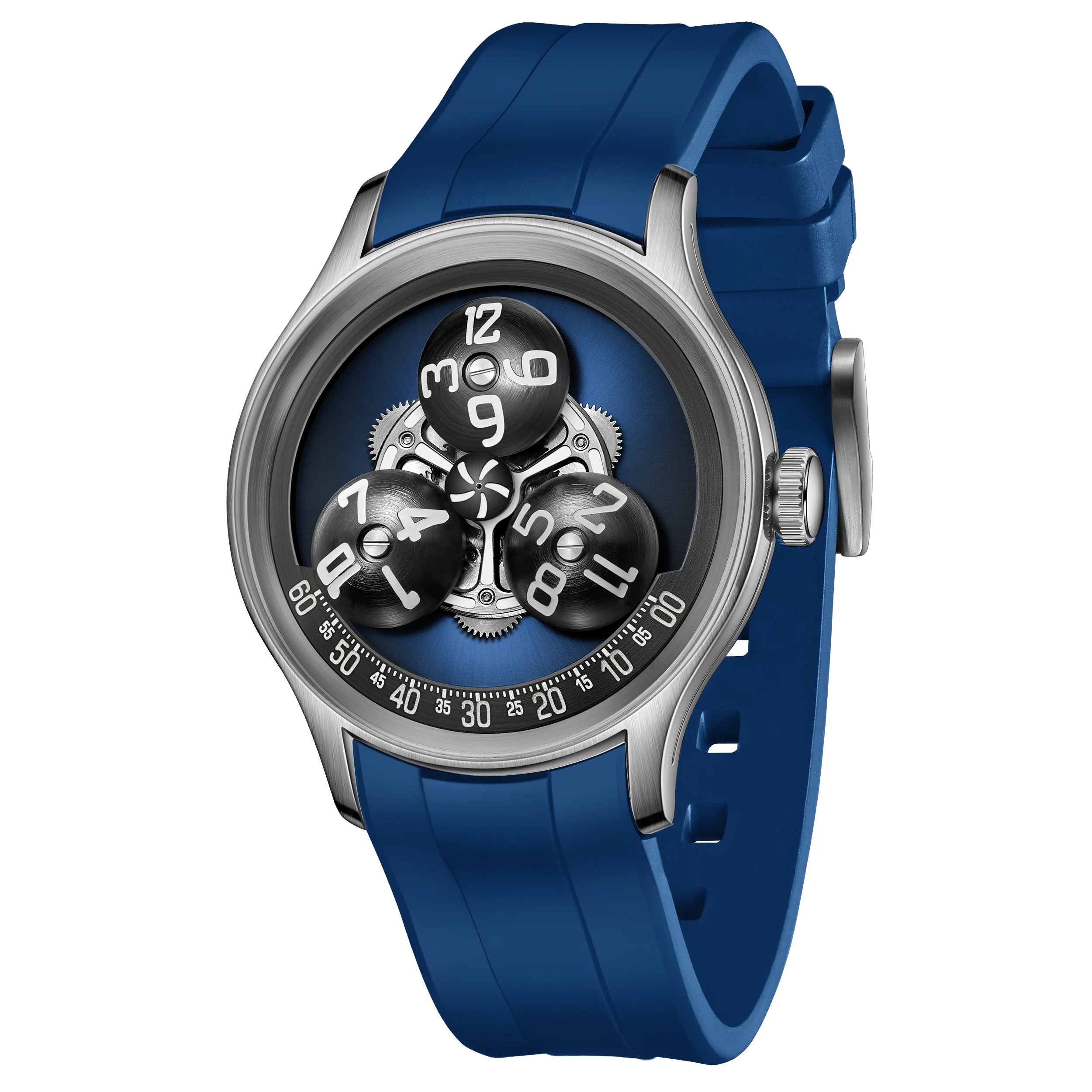 Montre Homme Automatique Trisome Étoile Planète Super Lumineux Oblvlo – CLEVI Paris