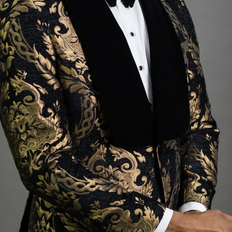 Smoking Homme Mariage Floral – CLEVI Paris