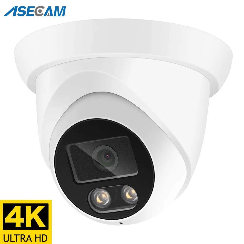 Caméra IP Extérieure POE 4K 8MP Sony ONVIF Vision Nocturne Couleur IP67 – CLEVI Paris