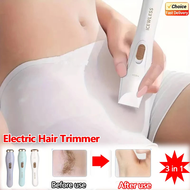 Rasoir électrique rechargeable visage & corps – CLEVI Paris