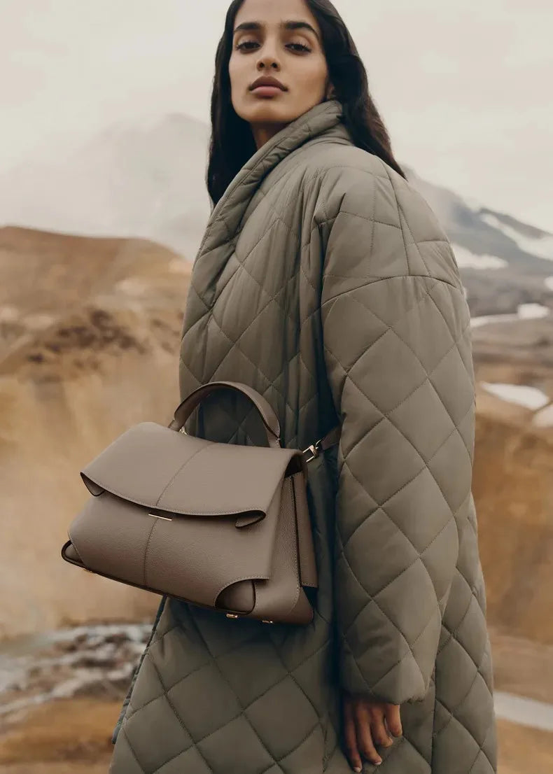 Sac à Main Femme Luxe – Tote Bag Vintage avec Bandoulière