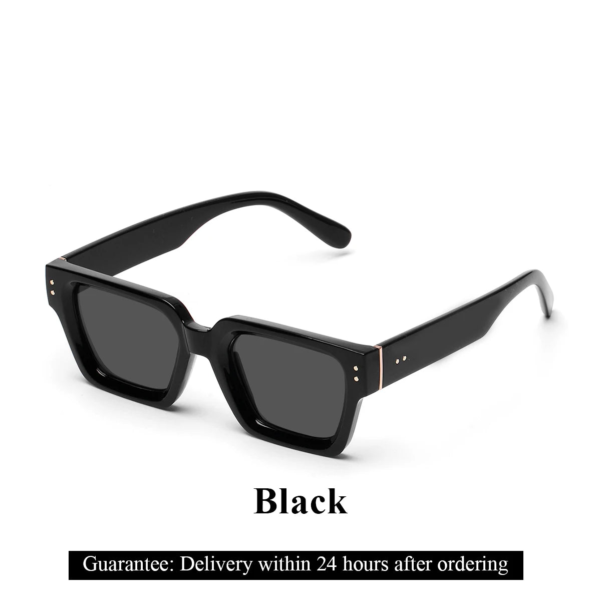 Lunettes de Soleil Carrées Style Millionnaire Rétro Homme – Monture Polycarbonate UV400 Catégorie 3 – CLEVI Paris