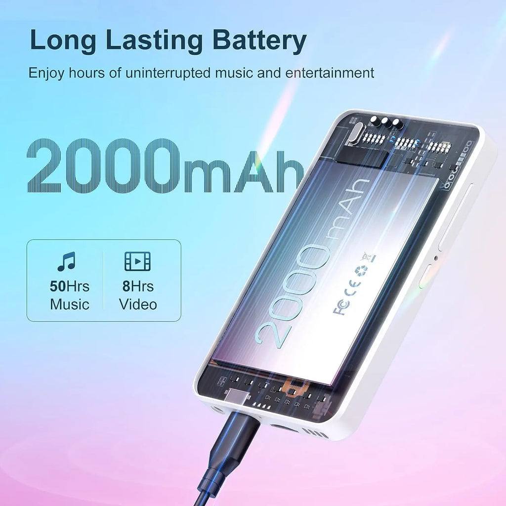 Lecteur MP3 MP4 Android 9.0 WiFi & Bluetooth – Écran 4", Spotify, 16 Go | MECHEN H1 Pro