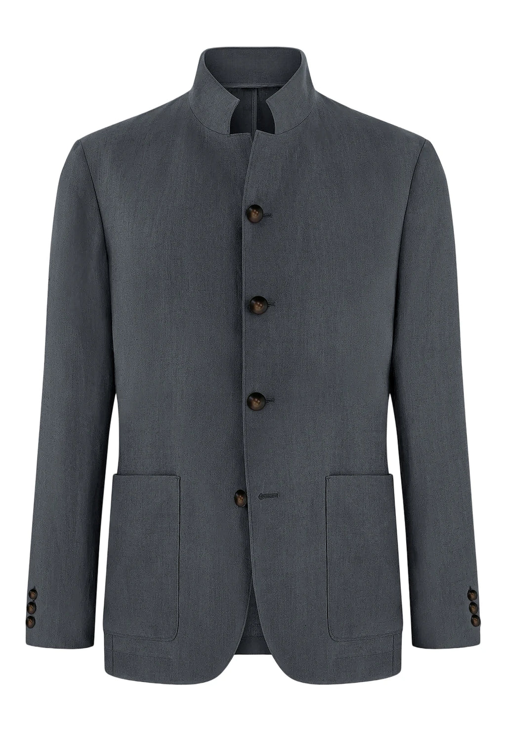 Blazer homme léger à col mandarin – CLEVI Paris