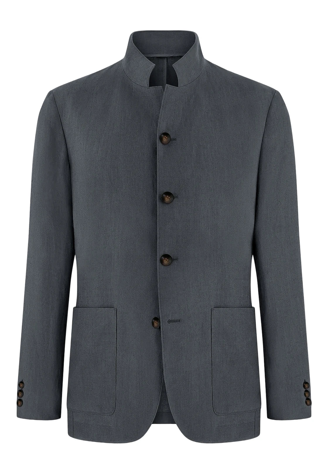 Blazer homme léger à col mandarin – CLEVI Paris
