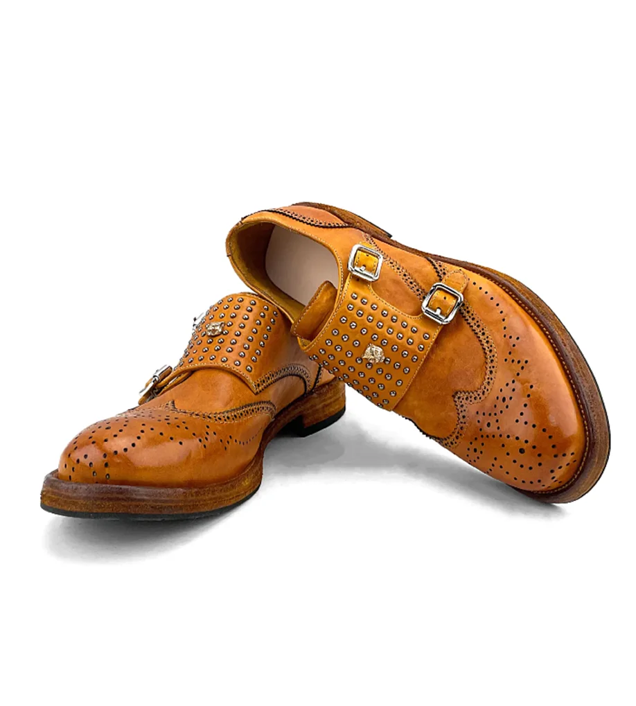 Chaussures Cuir Véritable Homme Goodyear Rivets Style Britannique Fait Main – CLEVI Paris