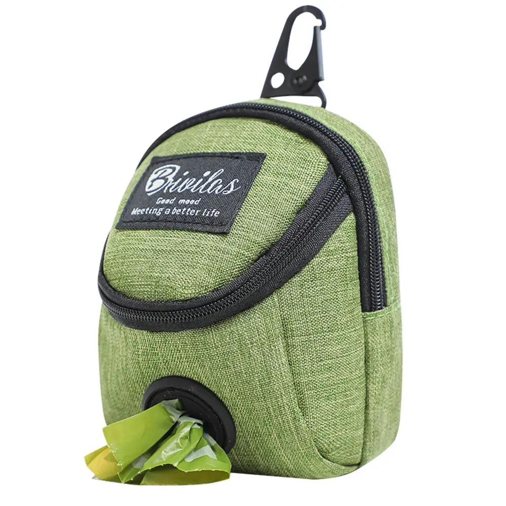Pochette de Dressage Chien Multifonction — Distributeur de Sacs, Portable, 4 Coloris | CLEVI Paris