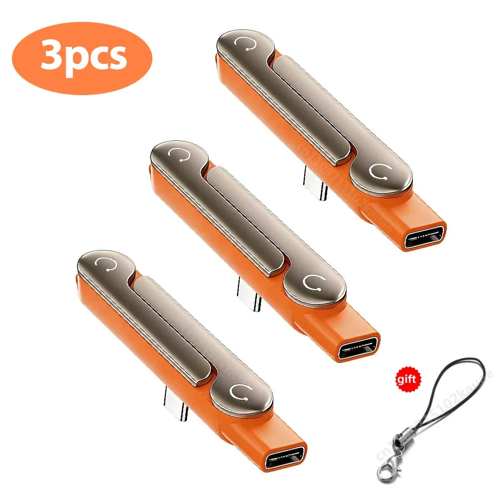 Adaptateur USB-C OTG 240W Support Pliable Lot 1 2 3 pcs – CLEVI Paris
