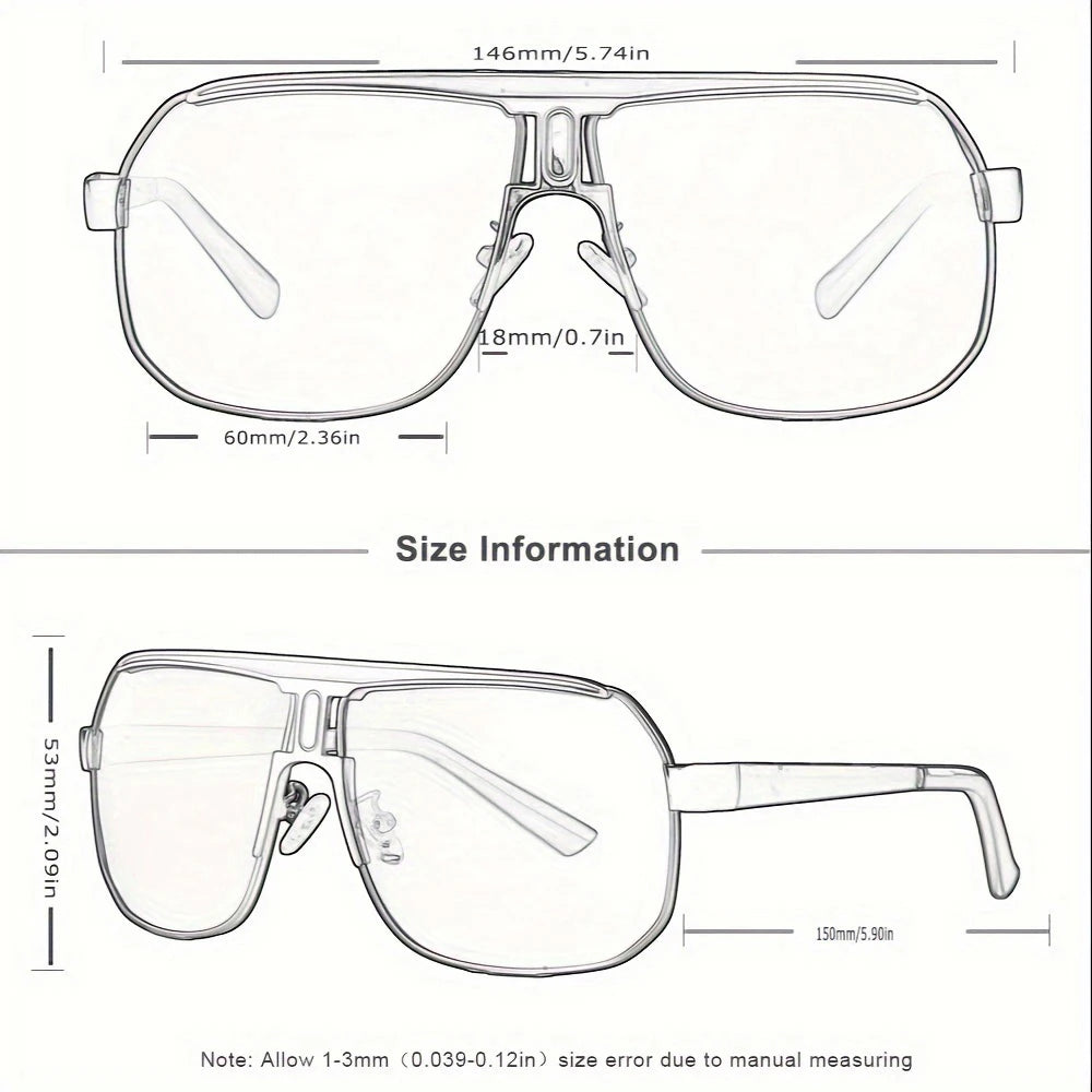 Lunettes de Soleil Ovales Polarisées UV400 Homme Sport Acier Inoxydable – CLEVI Paris